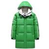 Unisex Winter Long Puffer Jacket For Men and Women New Thicken Warm 90% White Duck Down Coat Winter Hooded Parkas