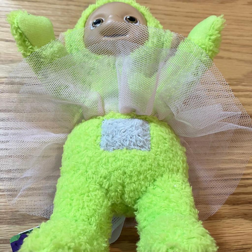 Купите сейчас Плюшевую игрушку Brand Not for Teletubbies 2 Дипси с плюшевым призом! новый, - (Зеленый, юбка) - Талисман, Кукла, Фигурка, (Ограниченный выпуск)