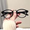 Модные круглые обычные очки для мужчин и женщин Ретро Очки с полной оправой Оптические очки Высокая четкость Антисиние световые оптические очки