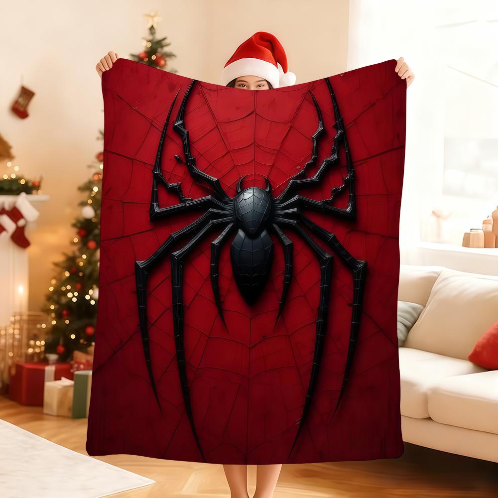 Cool S-Spider-ManS Blanket Soft Throw Blanket for Home Bedroom Bed Sofa Picnic Travel Office Rest Cover Blanket Gift