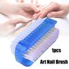 Double Sided Scrubbing Nail Art Care Art Nail Tool Manicure Tool Nail Cleaning Brush Nail Brush