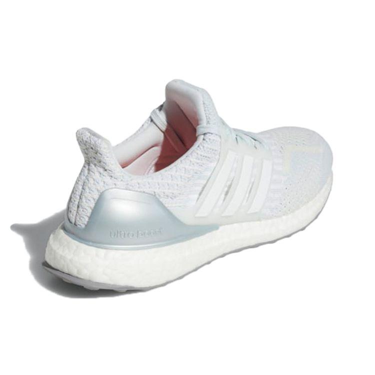 adidas Женские кроссовки UltraBoost 5.0 DNA Blue Tint Cloud-White кислотно-красного GY0314