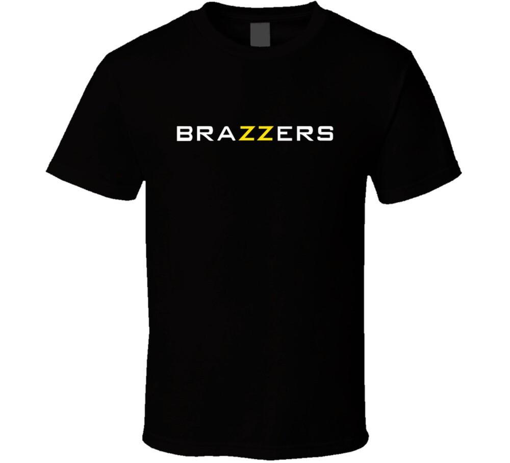 Brazzers Порно-сайт Черный Гик Гиковатый Подарок Футболка Унисекс