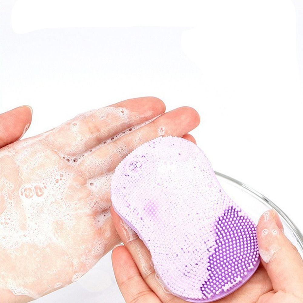 Skincare Silicone Cleansing Brush Skin-friendly Face Cleansing Brush Washing Pad Facial Cleaning