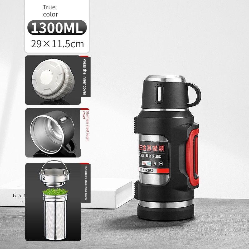 New Arrival 316 Stainless Steel Thermal Pot Large Capacity Vacuum Cup Outdoor Car Portable Kettle Household Kettle 6L