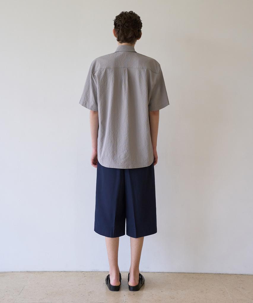 TRIP LE SENS Mist Grid Half Shirt_Gray