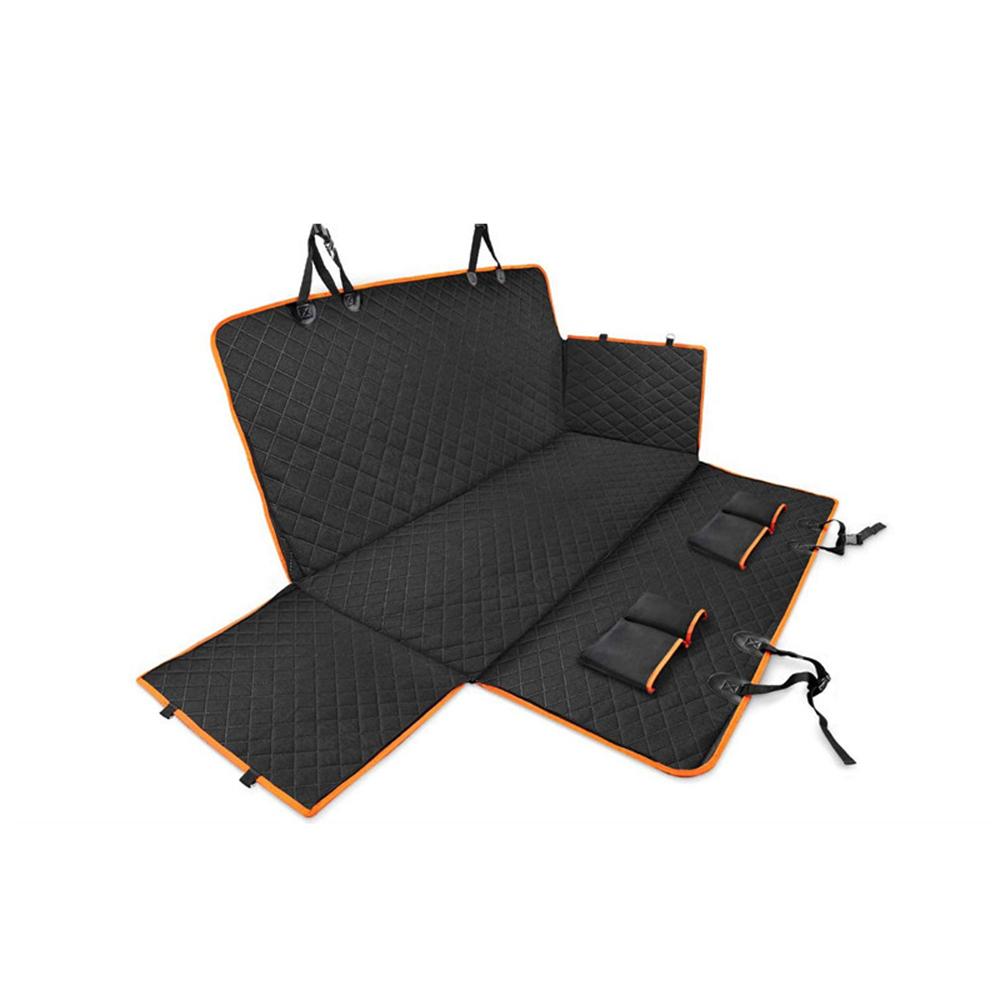 Чехол на сиденье автомобиля, Подстилка для питомца, Чехол на сиденье собаки для заднего сиденья, Водонепроницаемый, Устойчивый к царапинам, Чехол-гамак для собаки из ткани Оксфорд 600D