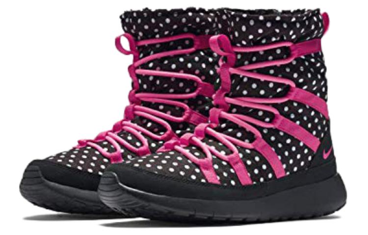 Nike Roshe One Hi 'Black Pink' Gs 807744-001