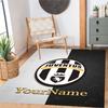 Juventus Personalized Name Area Rug Perfect for Dining Room Playrooms Kitchen Balcony Antislip Carpet Decorate Offices Wedding Party Gift