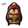 Small Pie Crust Press Christmas Mini Mold for Hand Pies, Holiday Gingerbread Man House Santa Claus Cute Shaped Cookie Molds Baking Tools Pastry Dough