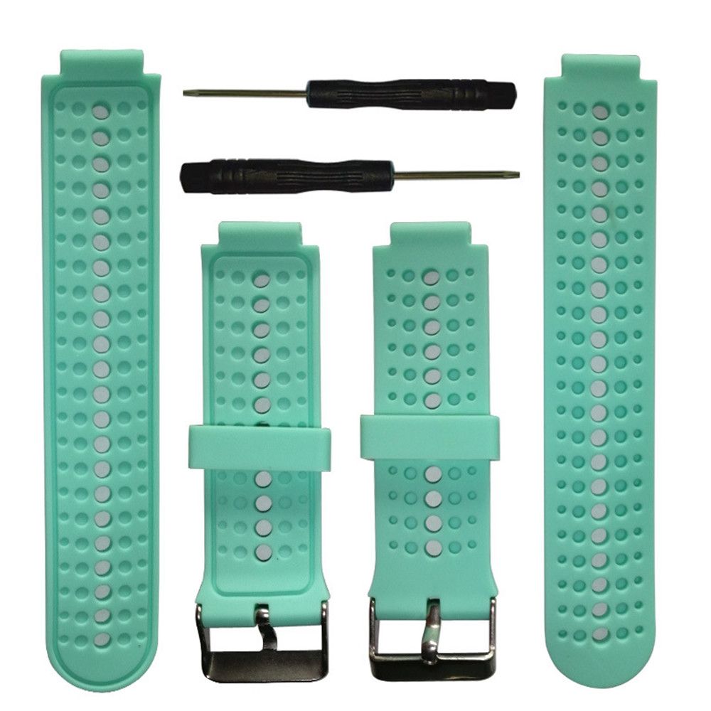 Solid Color Sport Smart watch Silicone Watch Band Wristbands Bracelet Strap Replacement