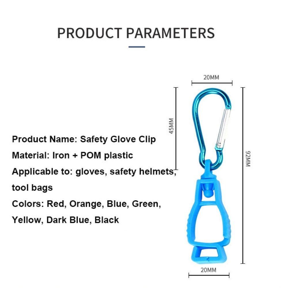 2pcs Safety Mountaineering Buckle Hat Clip Anti-lost Safety Helmet Hardware Buckle