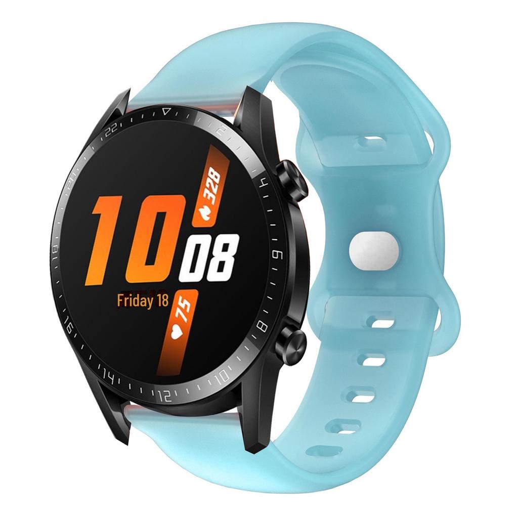 Силиконовый ремешок для Huawei GT2/GT3 Pro и Magic 20/22 мм с застежкой-бабочкой