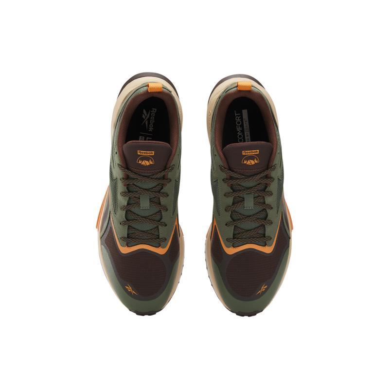 Reebok Кроссовки для бега с низким верхом Мужские зеленые кроссовки 100209969