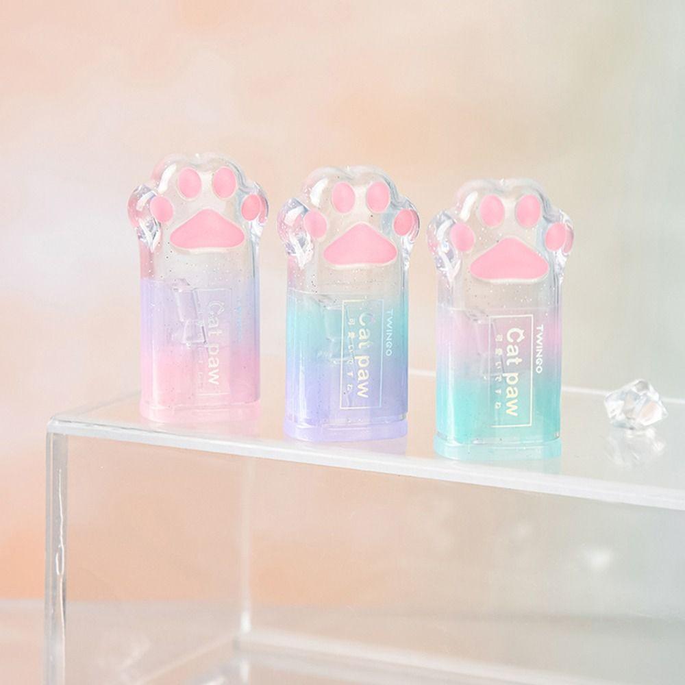 Милые канцелярские принадлежности Портативные школьные принадлежности Точилка для карандашей в виде кошачьей лапки Студенческие канцелярские товары