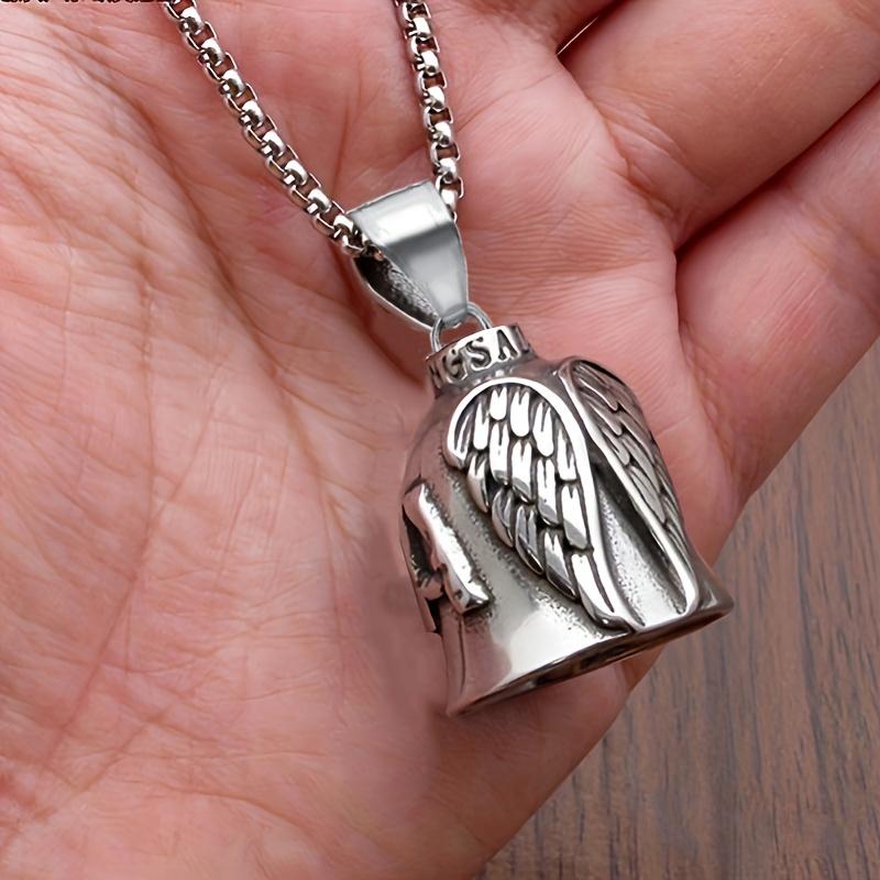 Велосипельный колокольчик Ангел-хранитель Байкерский колокольчик Портативные мотоциклетные аксессуары для байкеров Мотоцикл Велосипед Подарок на День святого Валентина