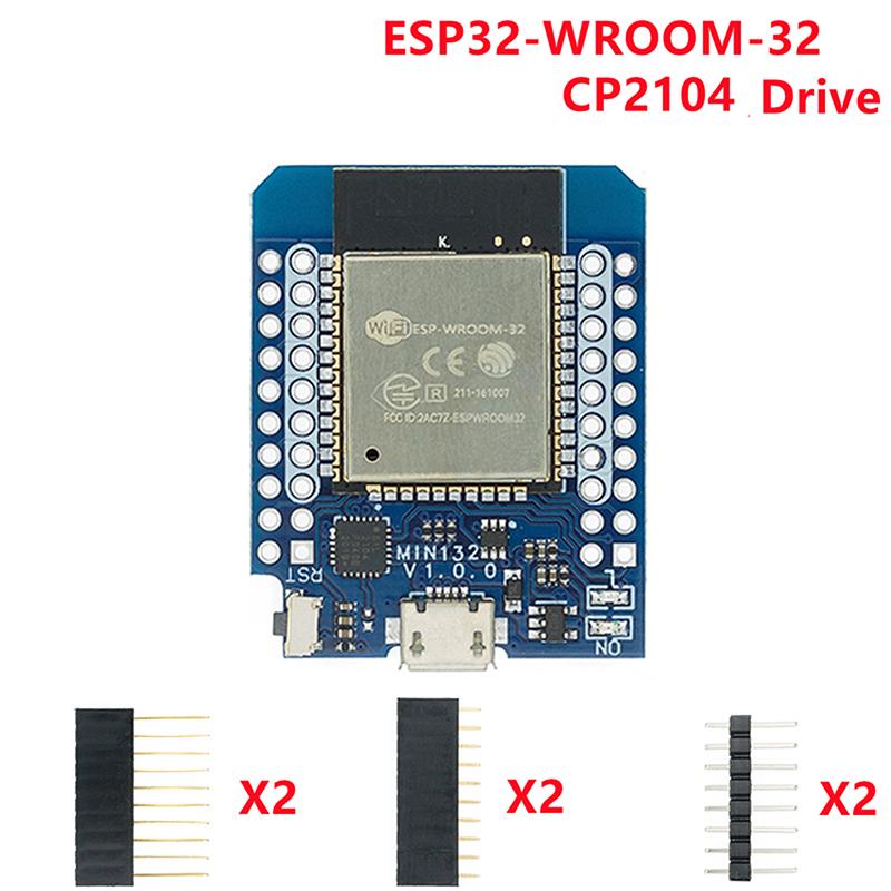 D1 Mini ESP32, беспроводная Wi-Fi, Bluetooth, макетная плата 2,4 ГГц, двухъядерный модуль Micro USB, макетная плата ESP-32