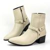 Men's Chelsea Boots Pointed European American Buckle British