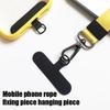 Universal Anti-lost Lanyard Strap Clip for Phone Rope Clip Hang Mobile Black Phone Chain Patch for Iphone Accessories
