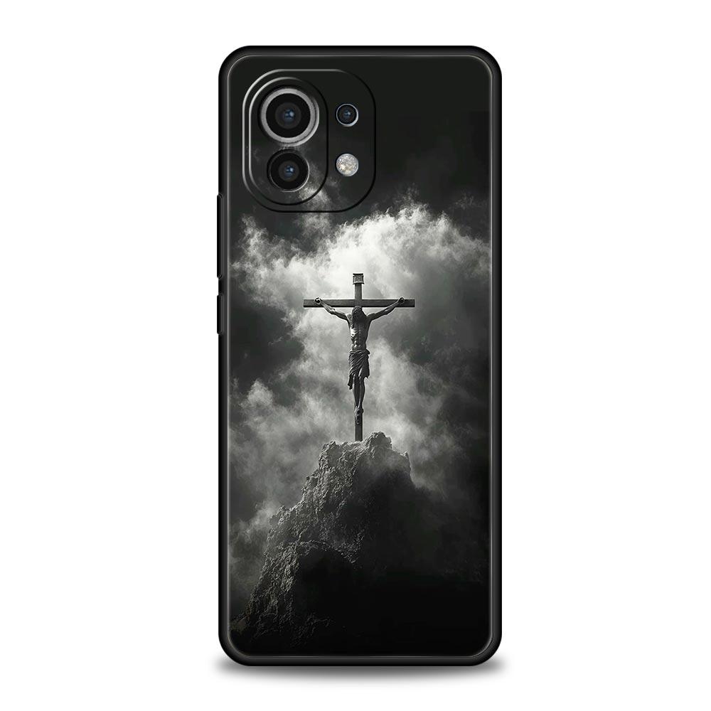 Чехол для телефона Библия Иисус Христос Христианский Крест Для Xiaomi Mi 15 14 14T 13T 12T Pro 12 13 11 Lite 5G 11T Poco X6 X7 X5 Pro