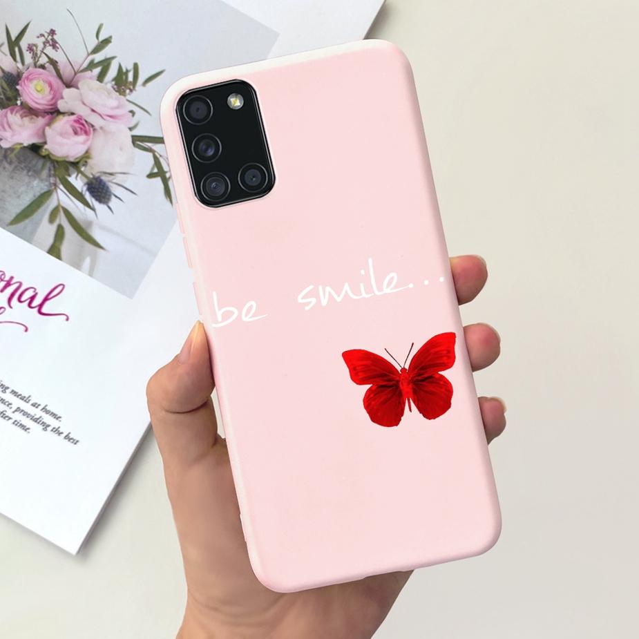 For Samsung Galaxy A51 A71 Case A515F A715F Cute Fashion Cartoon Painted Phone Case For Samsung A51 A 31 41 71 Soft Cover Bumper