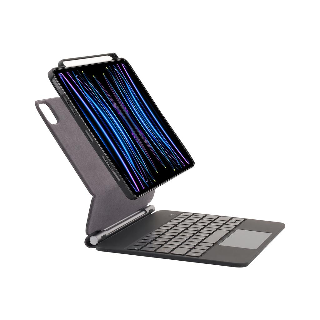 Чехол-клавиатура CoverBuddy для iPad Smart Keyboard Folio со слотом для стилуса для iPad Air 10.9'' и Pro 11'' Материал ABS Совместим с Magic Keyboard