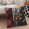 game action akuza LLike a DDragon Cushion Cover Throw Pillow Cover Hidden Button Durable Polyester Chair Cushion