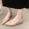 Fashion Comfortable Flat Woman Flats Spring Autumn Female Ballet Shoes Pointed Toe Nude  Casual Work Loafer Shoes Women