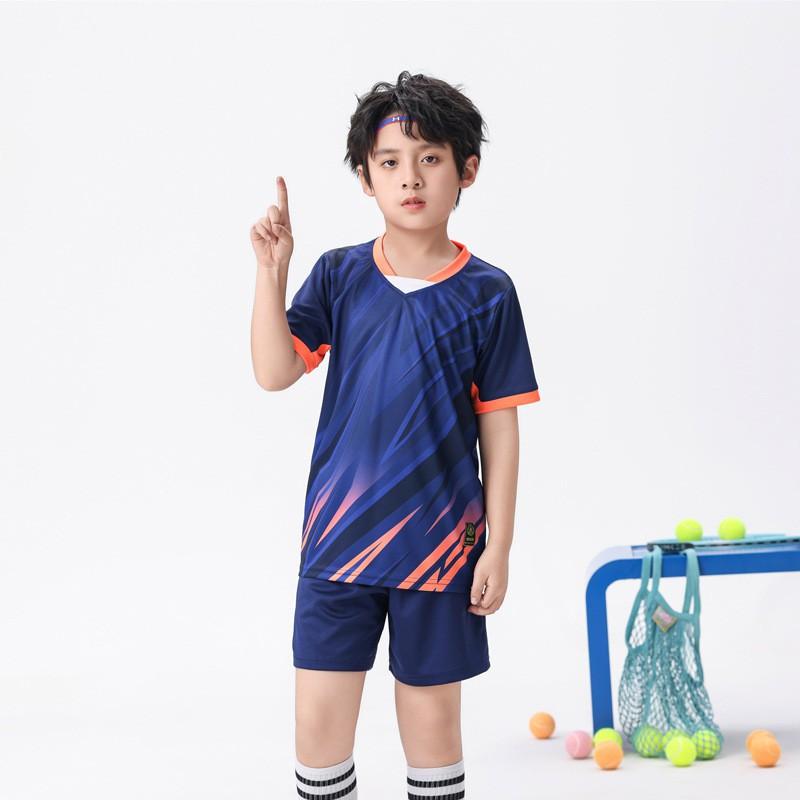 Unisex Youth Adult Sports Training Set Quick Dry Breathable Milk Silk Jersey Badminton Football Volleyball