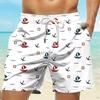 Модные мужские пляжные шорты с принтом, шорты-бермуды, boardshorts, высокое качество, эластичные, быстросохнущие, купальники, плавки для серфинга, мужские