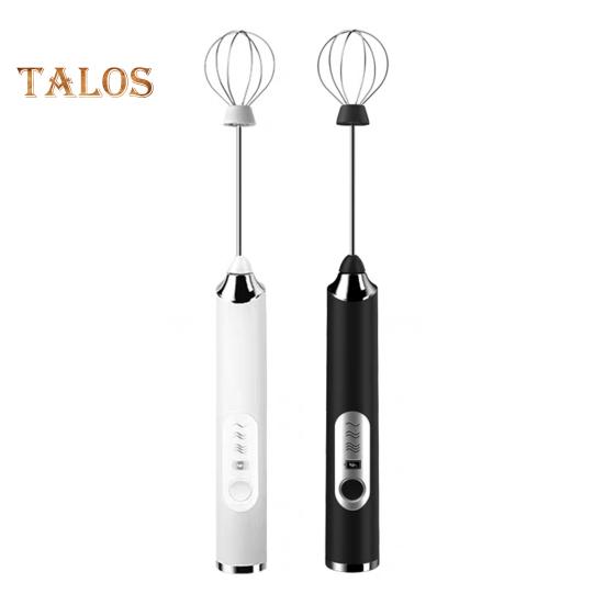 Электрический миксер-пеновыбиватель, венчик для взбивания, 3 скорости, USB-перезаряжаемый ручной блендер для еды, кофе, молока, напитков, яиц, беспроводной, портативный, дизайн кухни