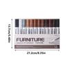 Деревянные маркеры Ремонт мебели 12 цветов Слабый запах Покрытия для царапин Удалители Набор для ремонта деревянной мебели от потертостей, повреждений, пятен, износа
