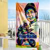 Doctor46 Personalized Text Beach Towel Super Soft Absorbent For Beach Bathroom Outdoor Swimming Pool Camping Picnic Yoga Diving Vacation Accessories