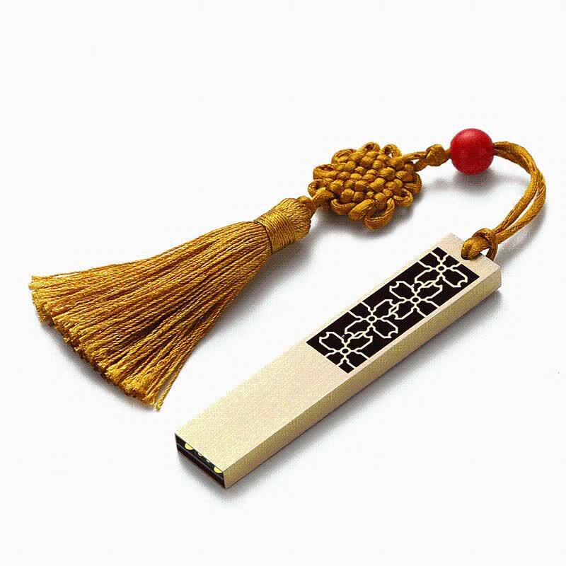 OLOEY Металлический USB-накопитель в китайском стиле, счеты на удачу