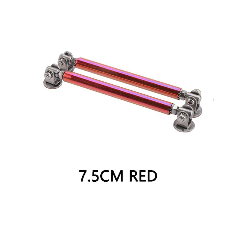 Универсальный автомобильный разветвитель, гоночный регулируемый передний бампер, опора для рулевой тяги, комплект для экономии отверстий для сверления 75 мм/100 мм/150 мм/200 мм