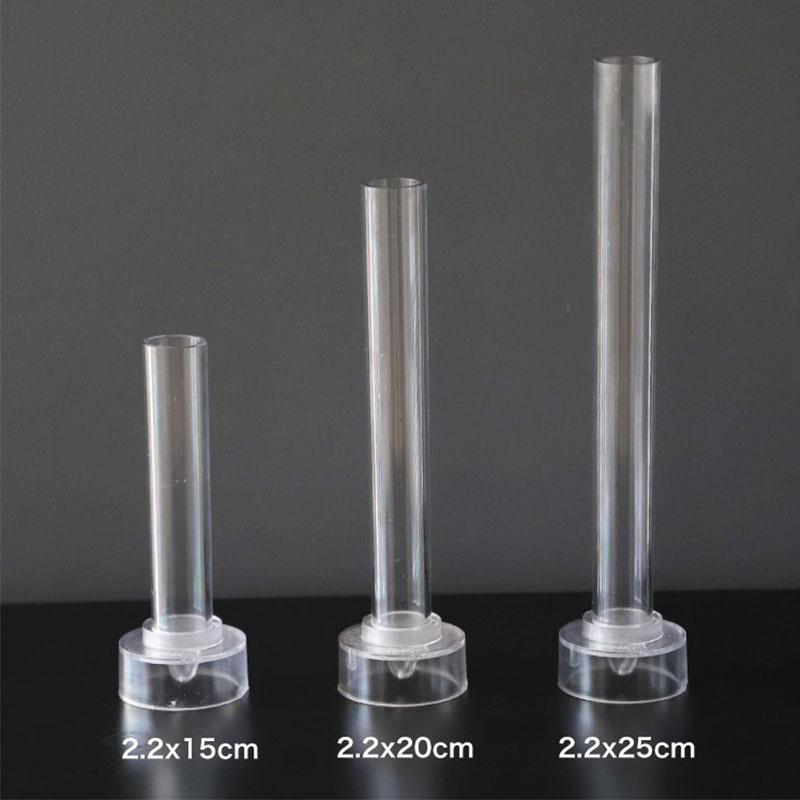 1 шт., форма для изготовления свечей, тонкая форма для стержня, длинный стержень, акриловая форма для свечей, ручная работа, сделай сам