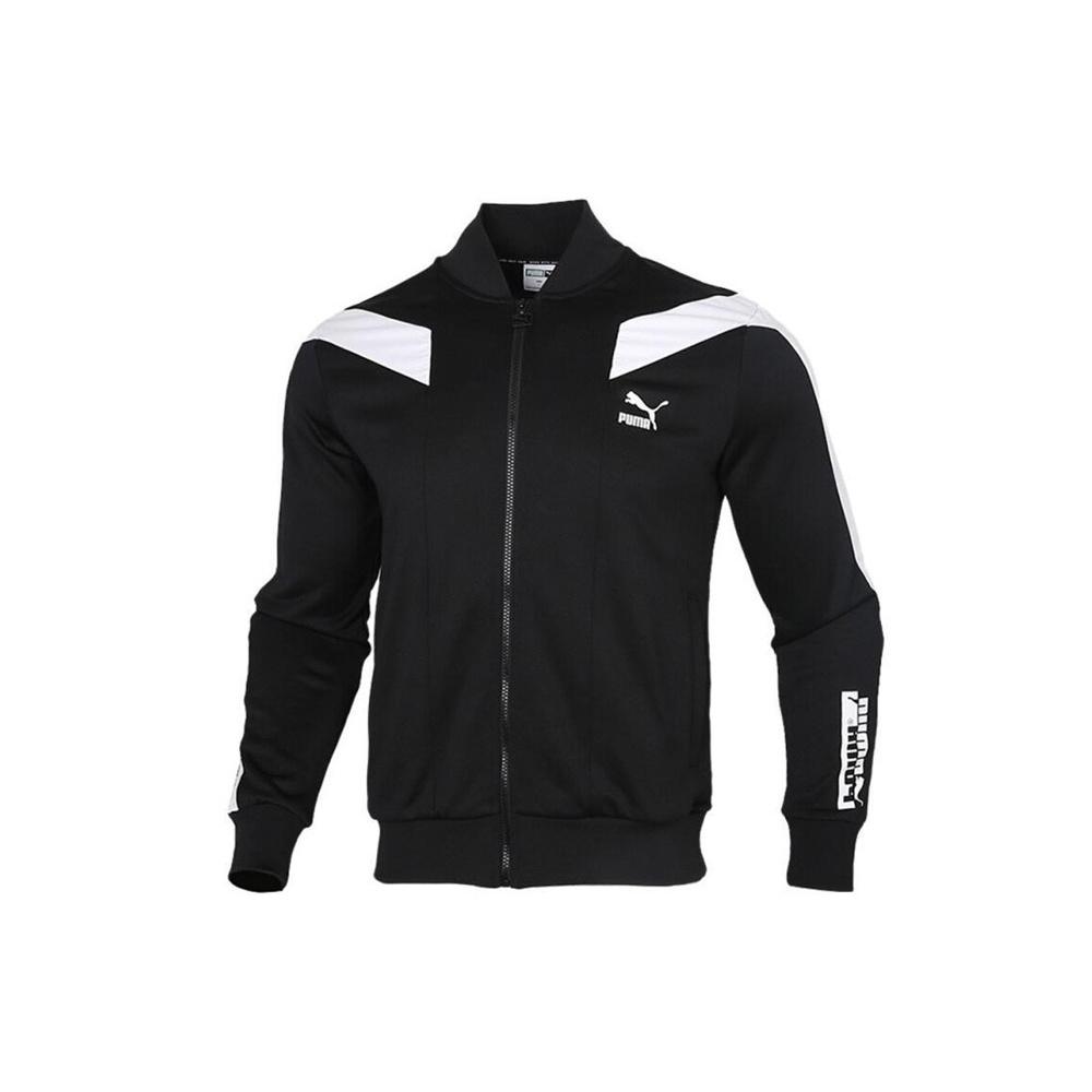 Puma Легендарная спортивная куртка T7 'Черно-белая' Мужская 599220-01
