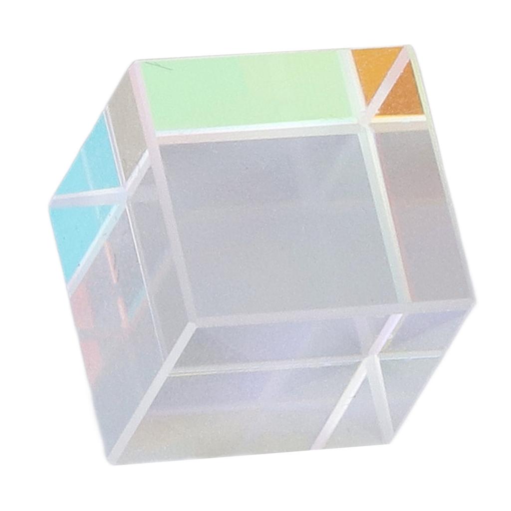 Dichroic   Prism Colorful Glass   Prism for Physics Teaching Research Decoration Art Education