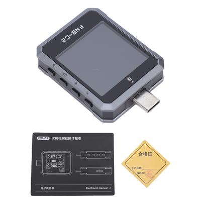 Тестер USB-кабелей USB-тестер с протоколами быстрой зарядки 50 В Высокое напряжение 20-битный АЦП Обнаружение Напряжение Ток Мощность