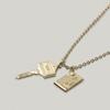 FOLNUA [folnua X Fi,ore] MINI POST KEY NECKLACE - GOLD (FULL)