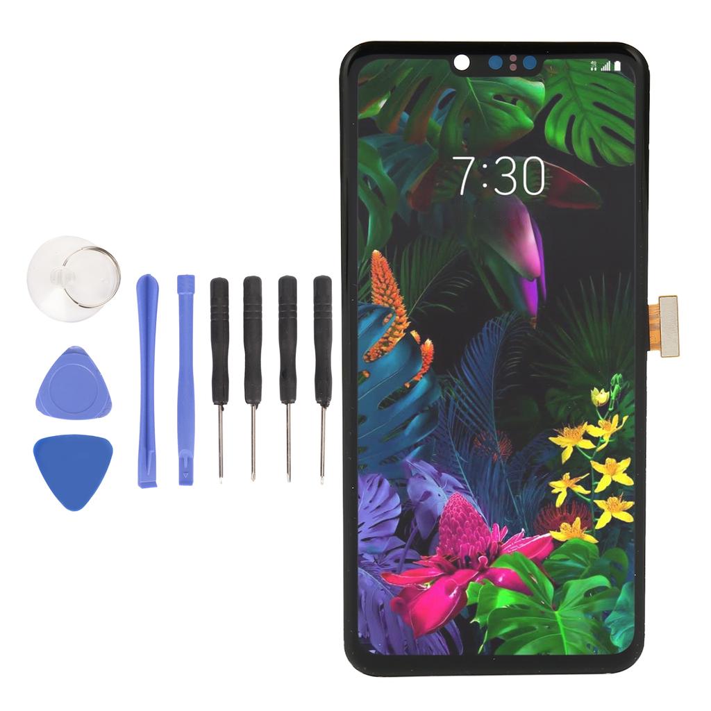 Комплект для замены экрана телефона 6,1 дюйма 16:9 Сборка дигитайзера с сенсорным экраном для G8 ThinQ G820QM G820V