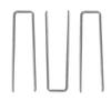 U-Shaped Galvanized Lawn and Ground Nails for Outdoor Use