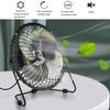 Newest 4 Inch Mini USB Desk Fan Small Quiet Personal Cooler USB Powered Portable Table Fan 360 Degree Rotatable