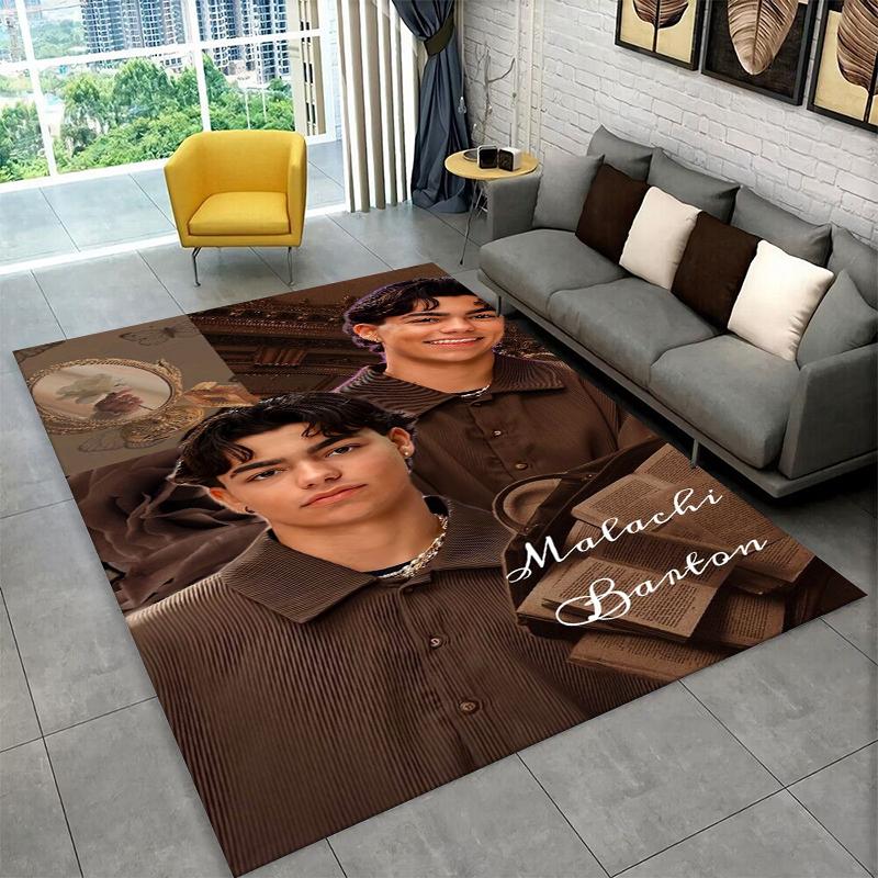 Fashion Malachi Barton Star Non-Slip Area Rug for Living Room,Bedroom,Playroom,Soft Carpet Floor Mat Home Decor Rug Kids Room