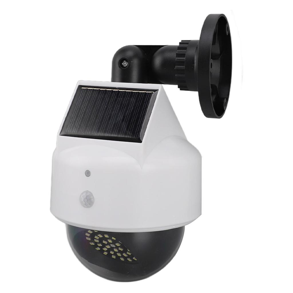 Solar Dummy Fake Camera Security Outdoor Solar Powered Simulated Surveillance Cameras with Flashing
