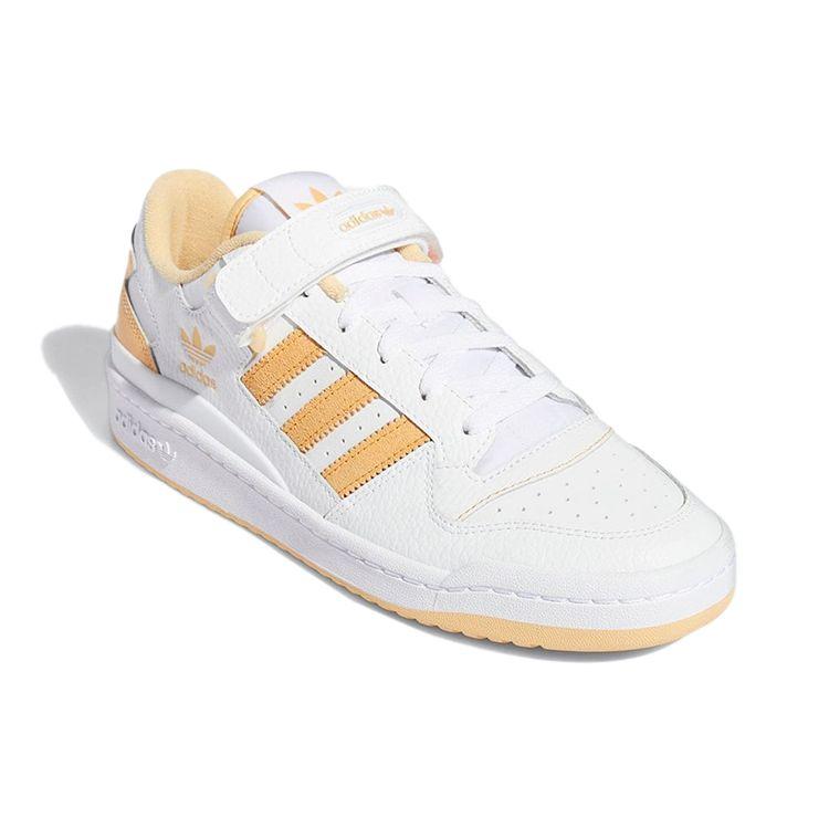 Adidas Кроссовки унисекс Forum Low White Pulse Amber Cloud-White Orange-Rush GY5833