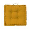 Coussin De Sol 40 X 40 Cm Horizon Uni Ocre