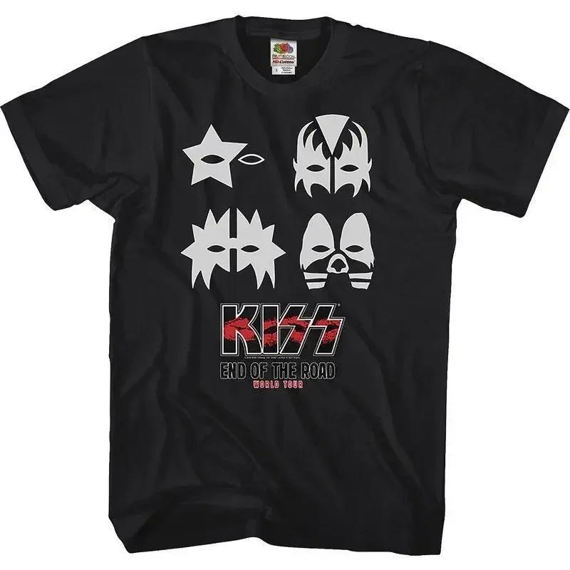 Футболка с группой Kiss, мужская, женская, модная, хлопковая, футболка, топы Kiss, футболки, мужские, для отдыха, музыка, рок, майки, мужские, забавные, топы