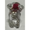 Used Swarovski Chris Bear RED ROSES FOR YOU
