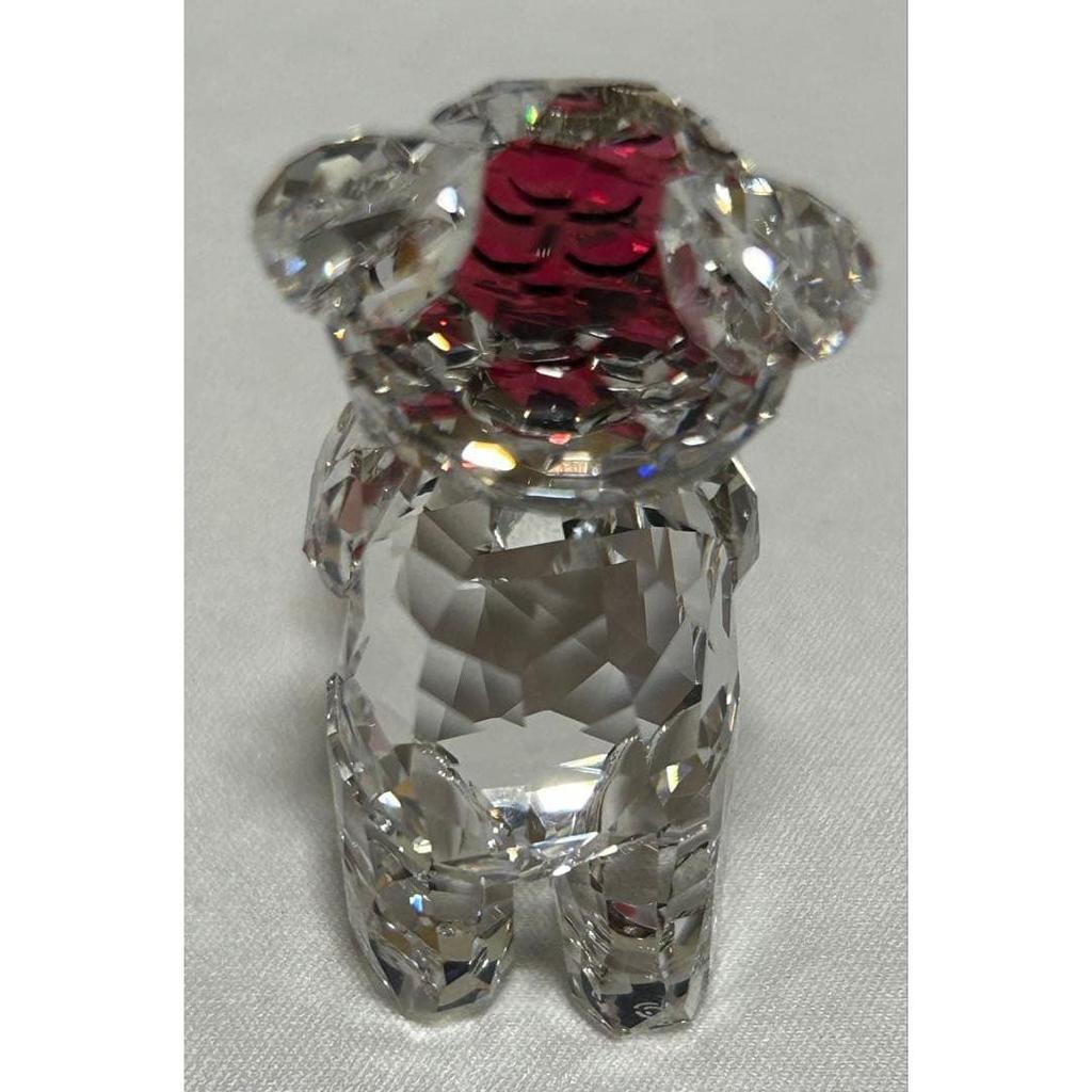 Used Swarovski Chris Bear RED ROSES FOR YOU